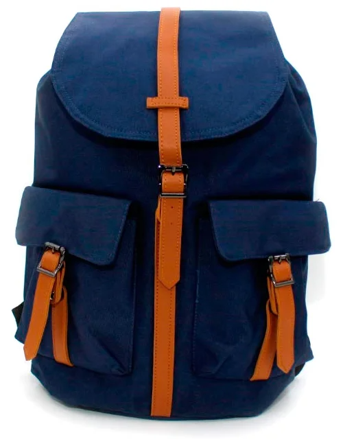 Рюкзак городской City Backpak Mini 13" с двумя внешними карманами Синий - фото 3