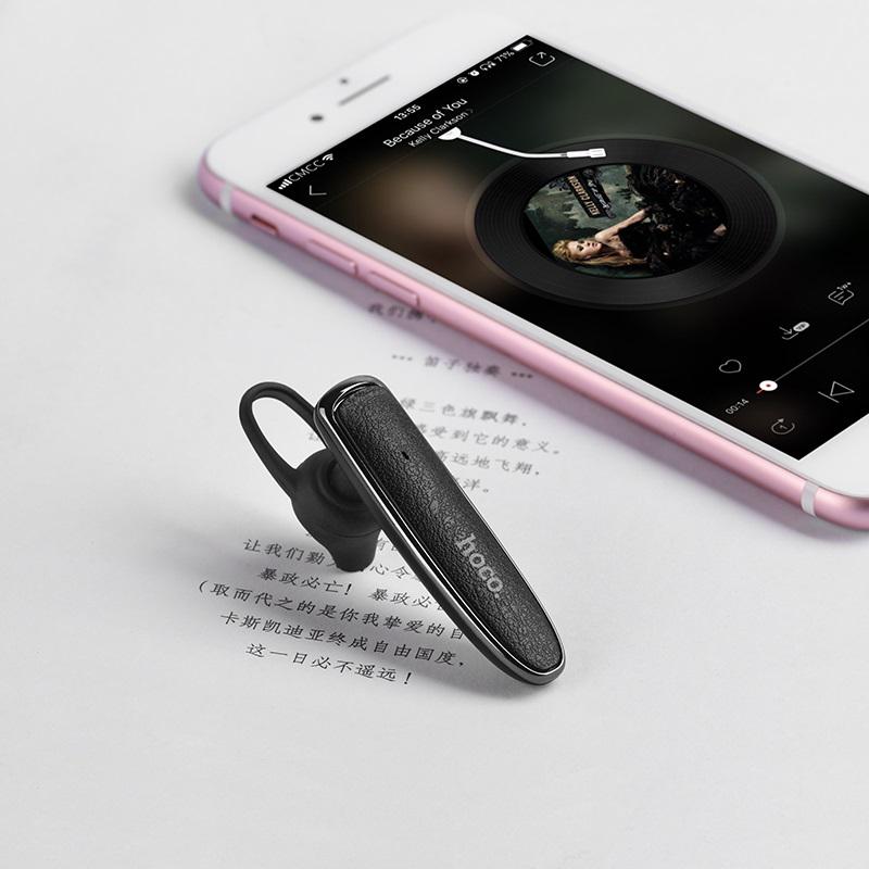 Гарнітура Bluetooth Hoco E29 Splendour Headset чорний - фото 3