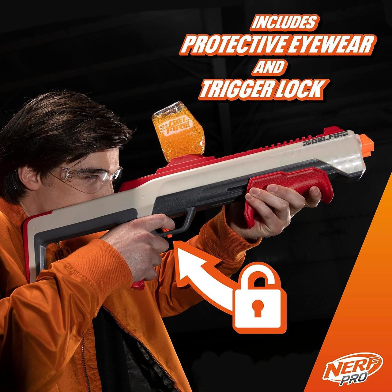 Бластер Nerf Gelfire Raid Blaster - фото 8