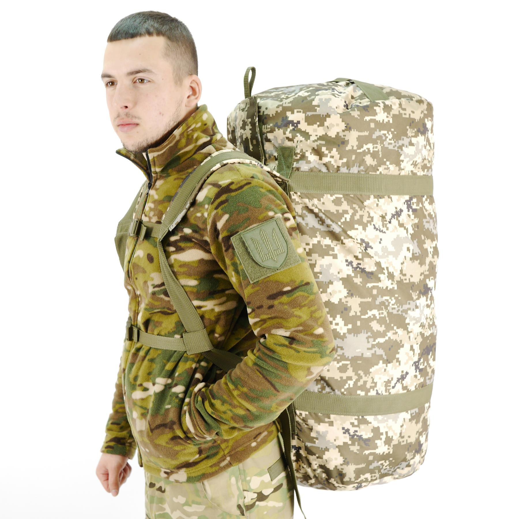 Сумка-баул Kiborg 120 Піксель (6018) - фото 2 Сумка-баул Kiborg 120 Піксель (6018) - фото 2