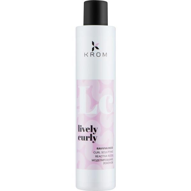 Гель-крем для моделювання кучерів KROM Lively Curly 250 мл