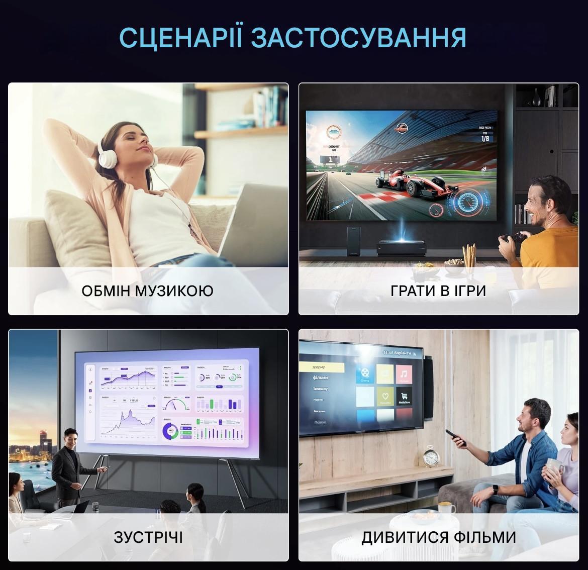 Смарт-приставка H96 MAX 4/64 Гб Smart TV Box Android 13 Налаштована - фото 7 Смарт-приставка H96 MAX 4/64 Гб Smart TV Box Android 13 Налаштована - фото 7