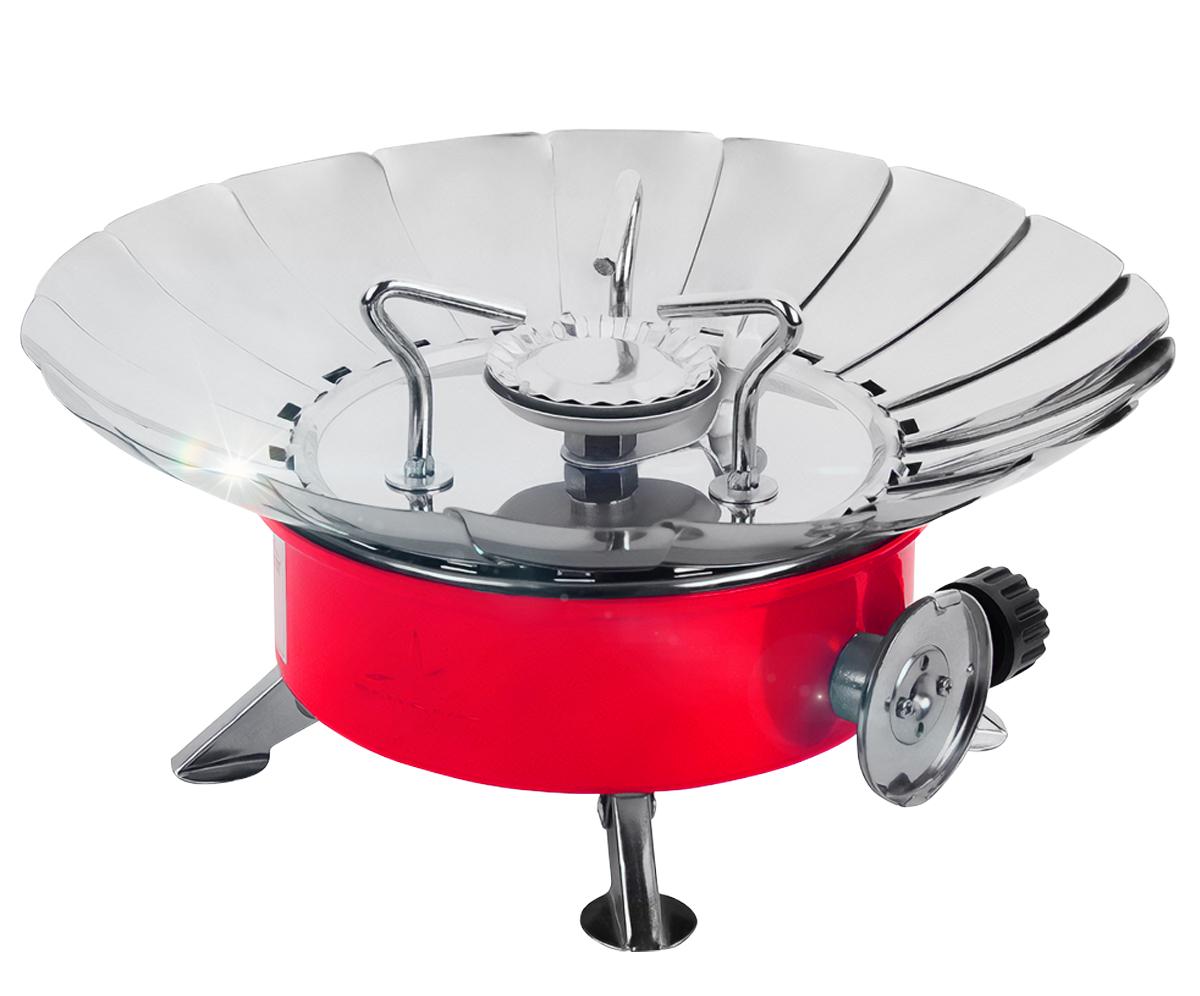 Газовая горелка портативная туристическая Kovar ZT-203 с защитой от ветра и пьезоподжигом 2800 Вт (451177712)