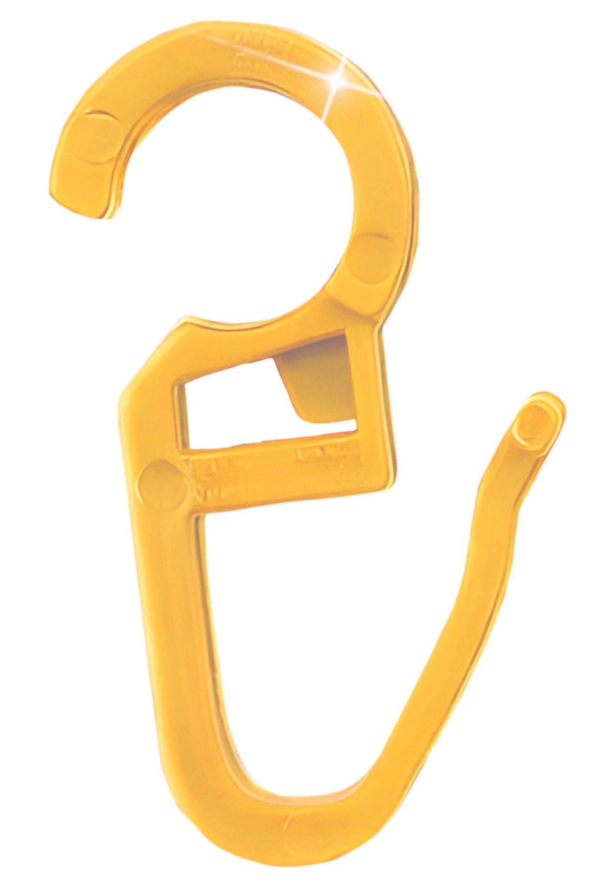 Крючки на кольца BRS пластиковые для карнизов 200 шт. Бук (438663131)