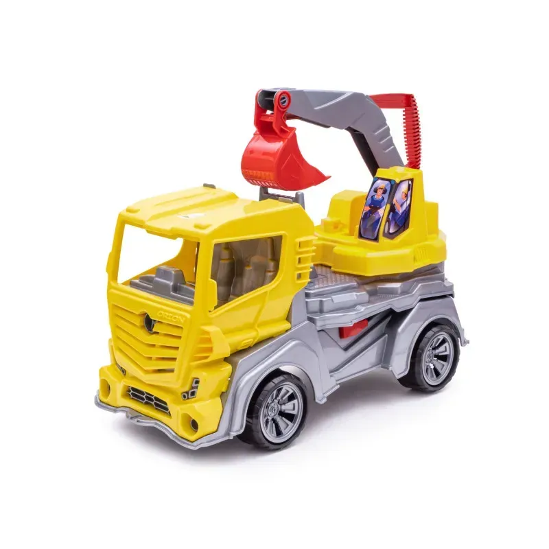Игрушечная машинка Orion Экскватор из пластика 45х20х35 см Серо-желтый (150-98-OR155.1)