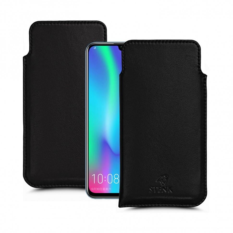 Футляр Stenk Elegance для Huawei Honor 10 Lite Черный (62362)