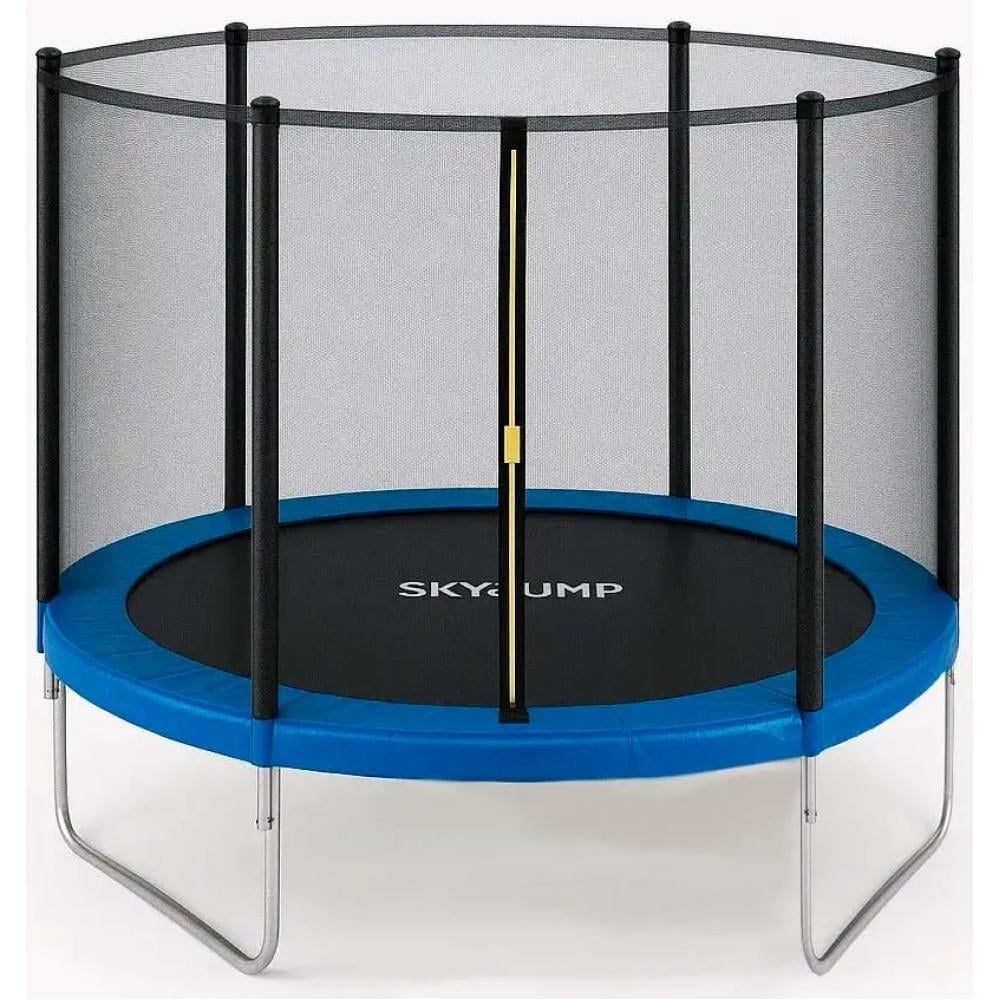 Батут дитячий SkyJump 183 см із захисною сіткою та драбинкою для безпечних розваг 183 см (30516)