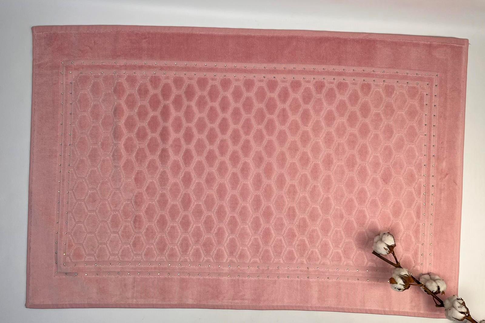 Коврик со стразами Maison D'or Pollyanna 60x100 cм Rose