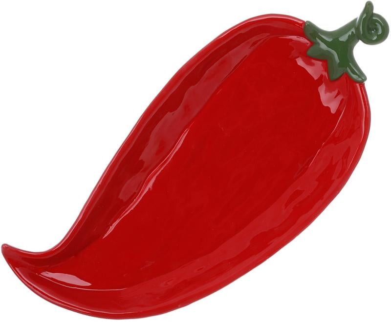 Набір керамічних тарілок Pepper 2 шт. 33х15 см - фото 1 Набір керамічних тарілок Pepper 2 шт. 33х15 см - фото 1