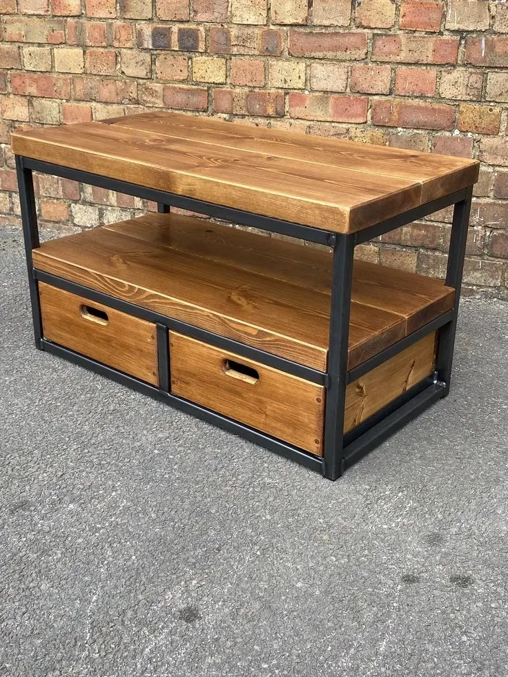 Тумба под телевизор EcoLoft IN-2382 в стиле лофт (25250463) Тумба под телевизор EcoLoft IN-2382 в стиле лофт (25250463)