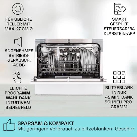 Посудомоечная машина KLARSTEIN Amazonia 6 Smart Dishwasher App Control (10041885) - фото 2