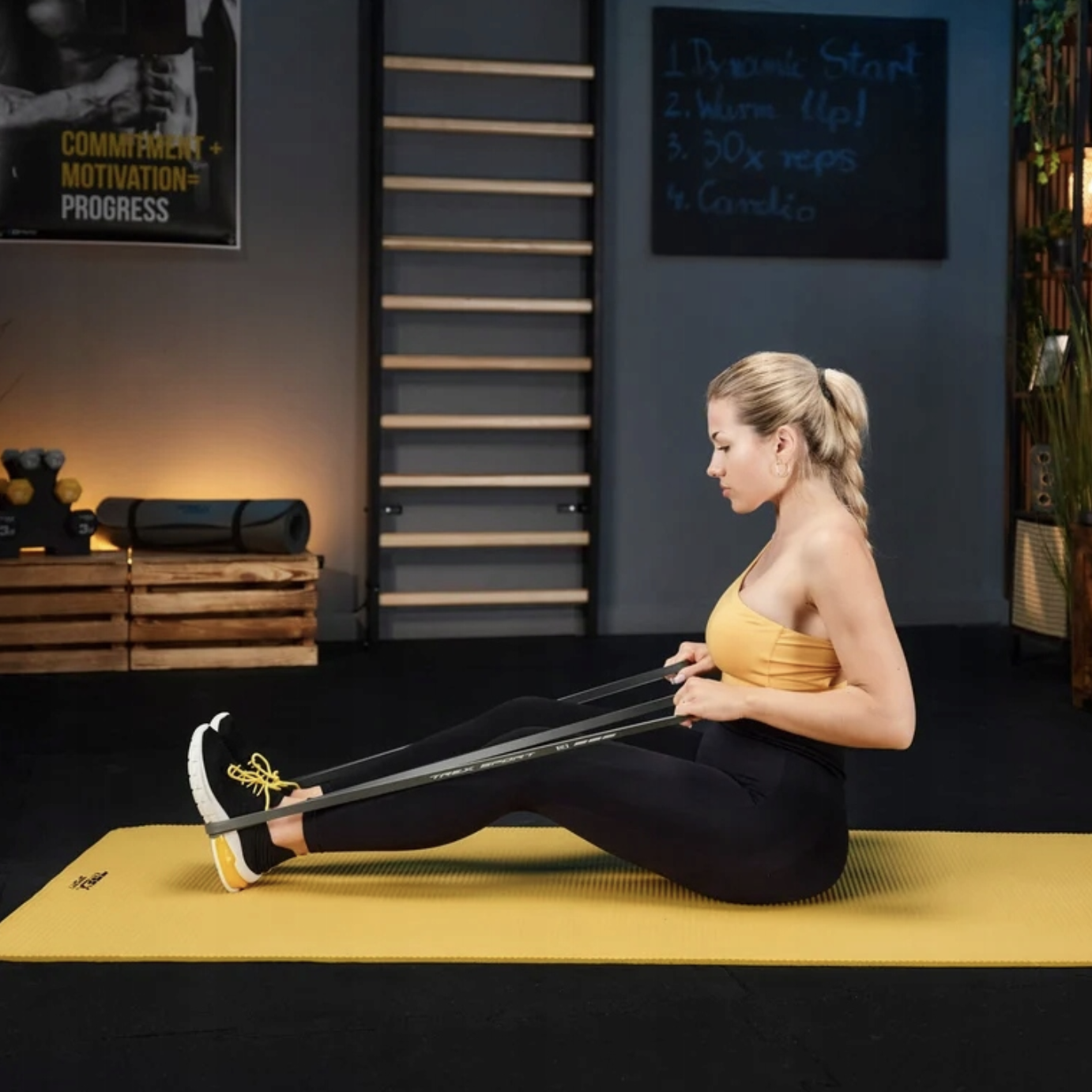 Набір резинок для фітнесу Trex Sport TX-004PB 4в1 2-41 кг (4416) - фото 9