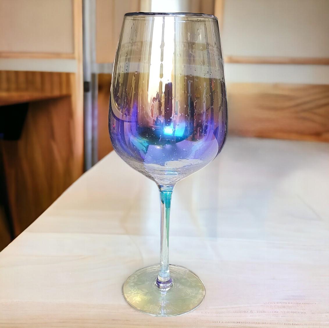 Бокал для вина Бамбл 600 мл Перламутровый (21-AT10226)