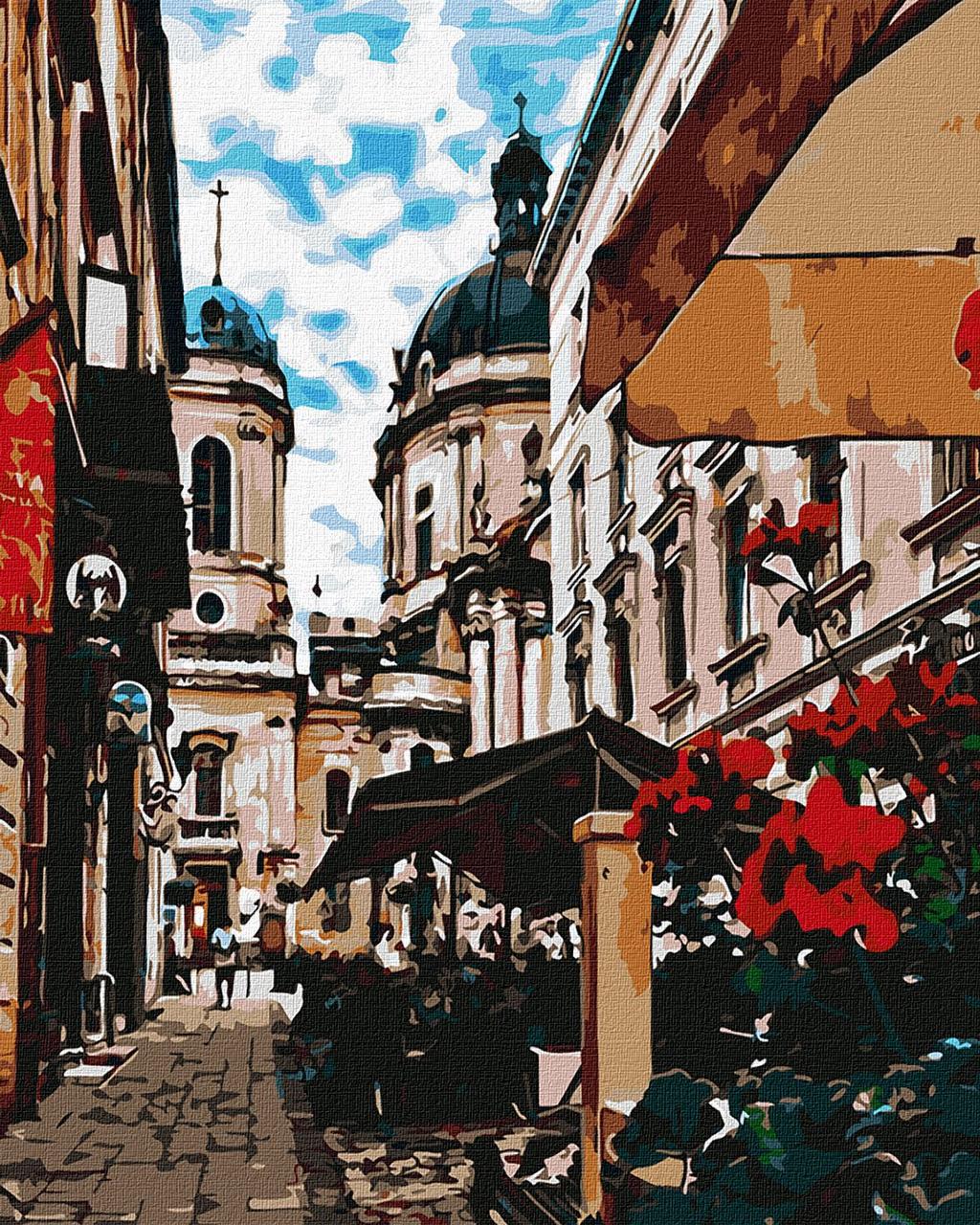 Картина по номерам Идейка Волшебный Львов 40х50 см (KHO3510)