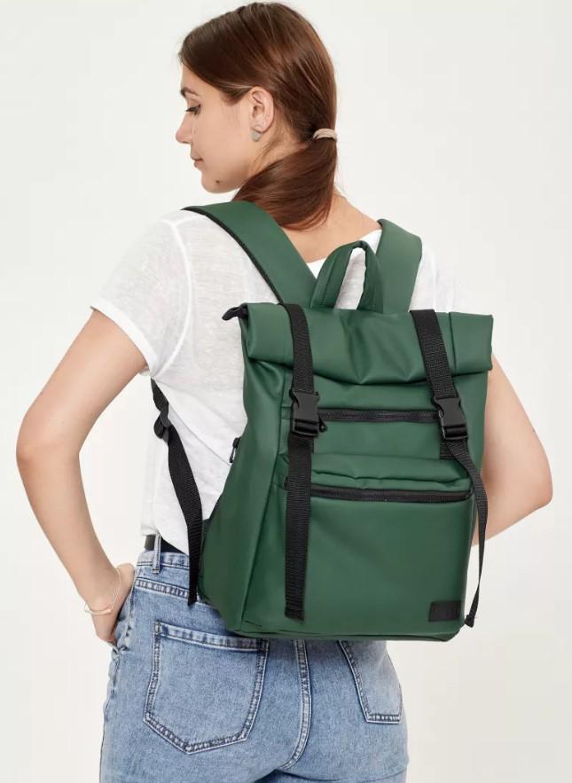 Рюкзак женский Sambag RollTop Zard Зеленый (24238007) - фото 5