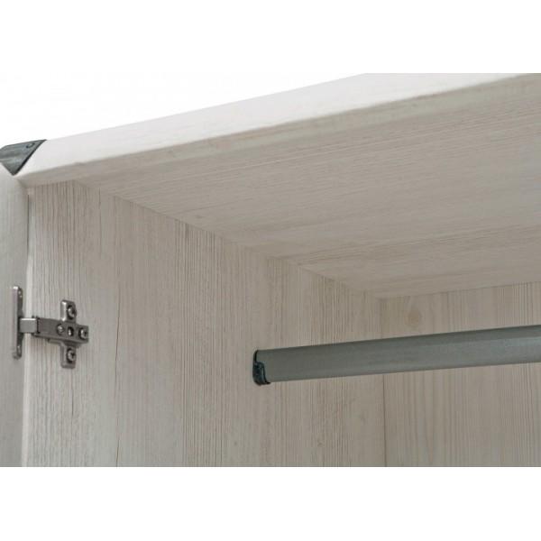 Шкаф распашной для дома Gerbor Индиана JSZF 3D2S трехдверный 1500х570х1200 мм Сосна каньон (5696) - фото 3