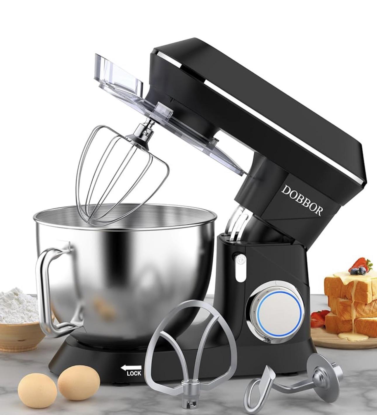 Тестомес Dobbor SM-1553 Black (03401)