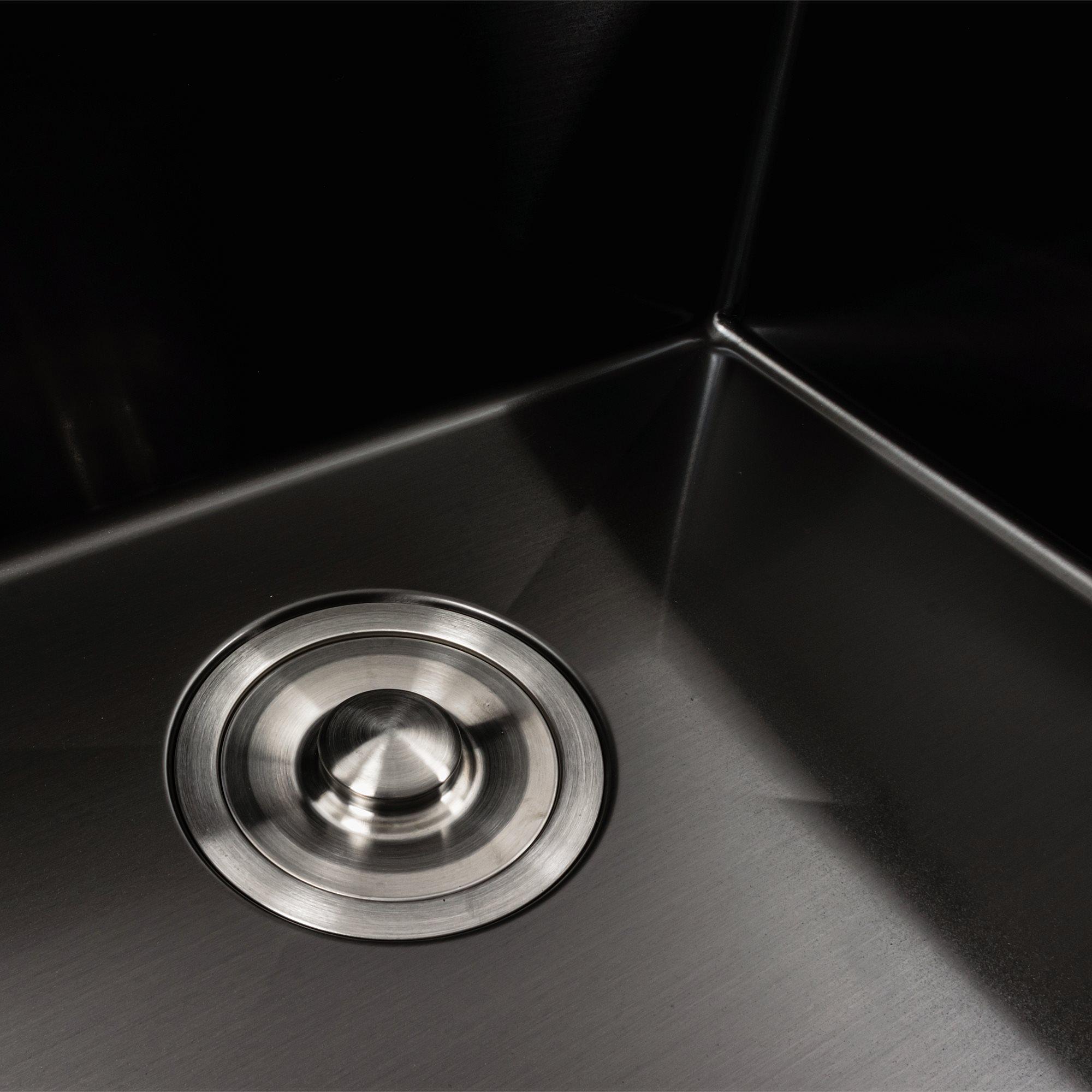 Мойка кухонная Platinum PVD L 78х43 см Черный (24707443) - фото 5 Мойка кухонная Platinum PVD L 78х43 см Черный (24707443) - фото 5