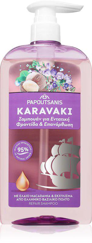 Шампунь Karavaki Догляд та відновлення 600 мл (13349744)