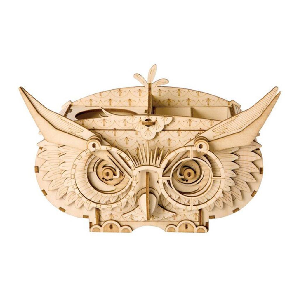 Конструктор деревянный 3D Robotime TG405 Сова (1378436)