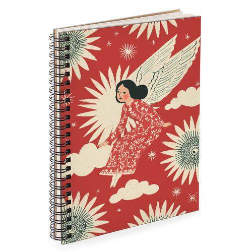 Скетчбук для эскизов и зарисовок Ангел и облака 14,7х21 см 45 листов (BDP_26NY015)