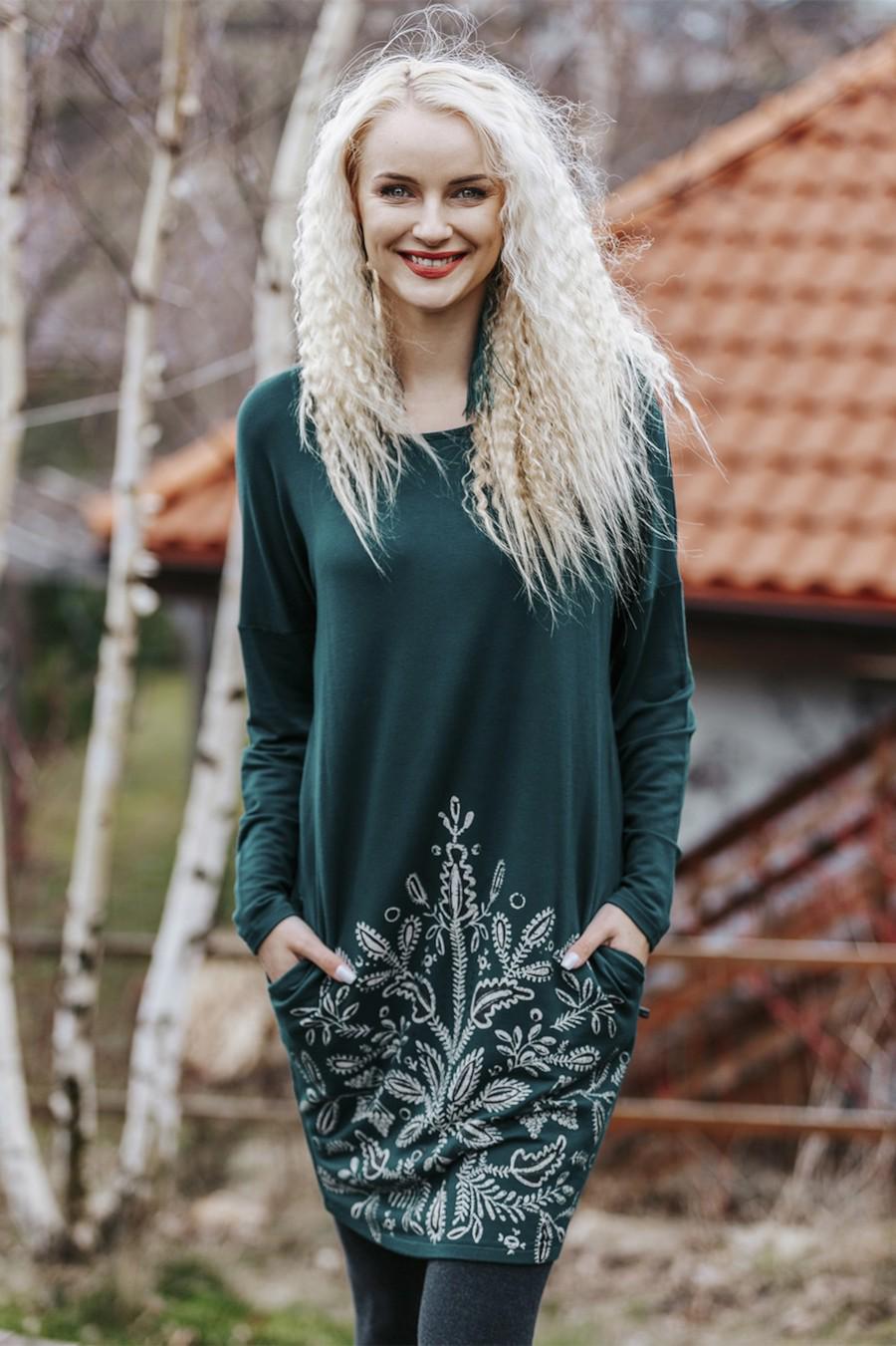 Платье Key р. 42/S Зеленый (77100)