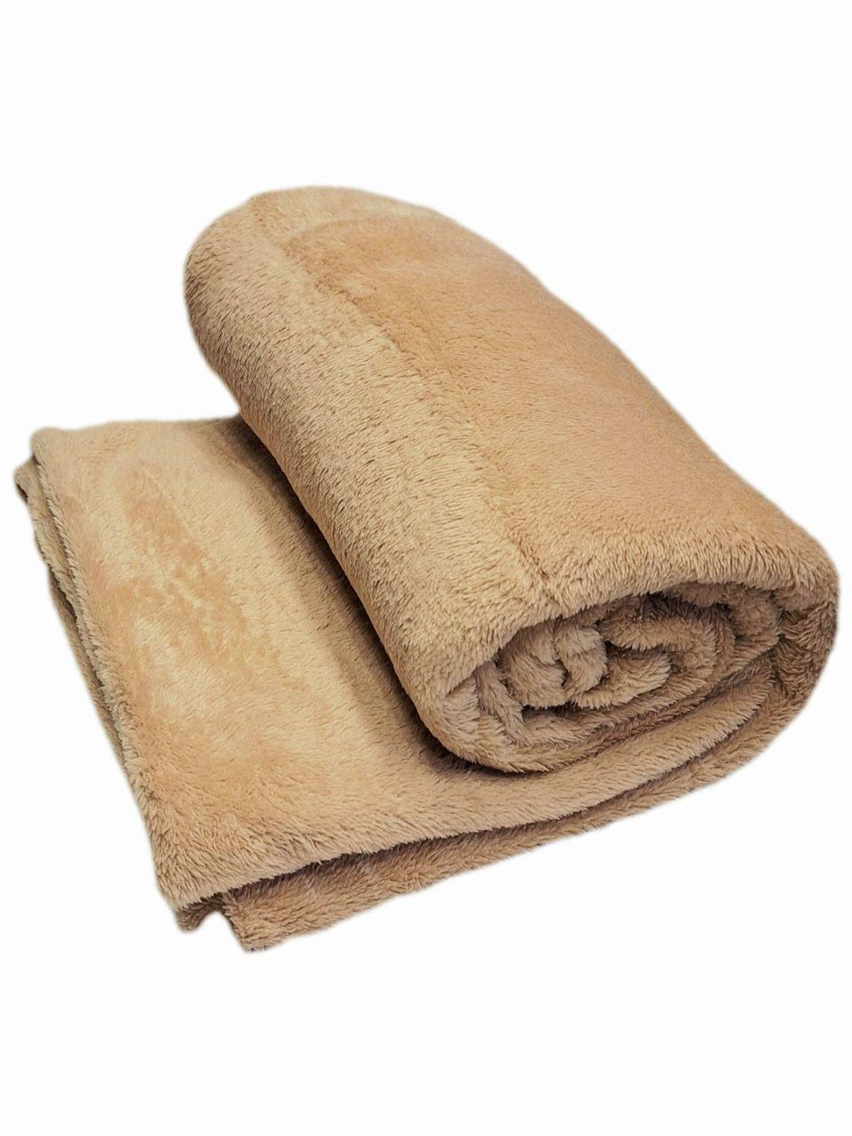 Плед-простыня флисовая Colorful Home Конфета Бежево-коралловая (1964) Плед-простыня флисовая Colorful Home Конфета Бежево-коралловая (1964)