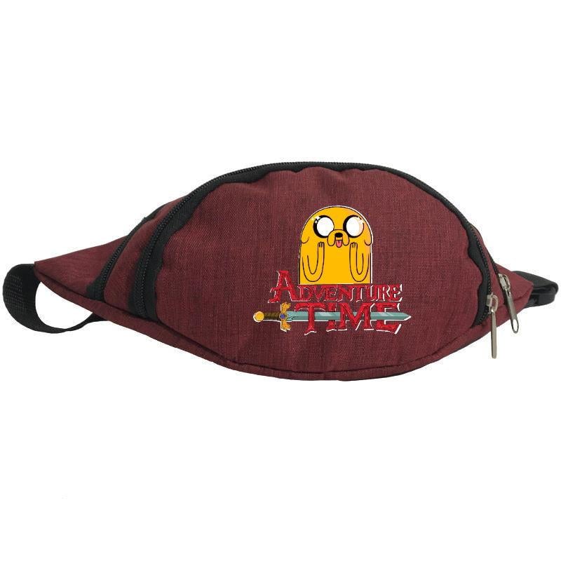 Поясная сумка-бананка Cappuchino toys Adventure Times AT-08 Бордовый (1404954825)
