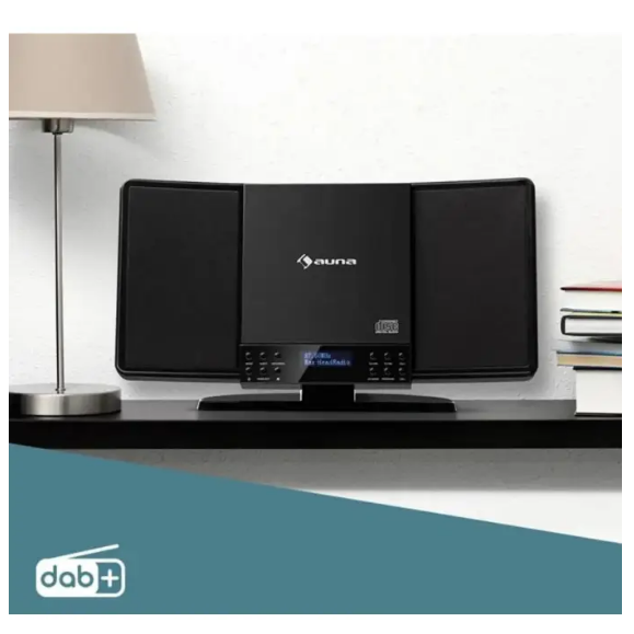 Стереосистема/музыкальный центр Auna V14 DAB+/FM радио CD/MP3-CD/CD-R/CD-RW радиоприемник (10035291) - фото 2 Стереосистема/музыкальный центр Auna V14 DAB+/FM радио CD/MP3-CD/CD-R/CD-RW радиоприемник (10035291) - фото 2