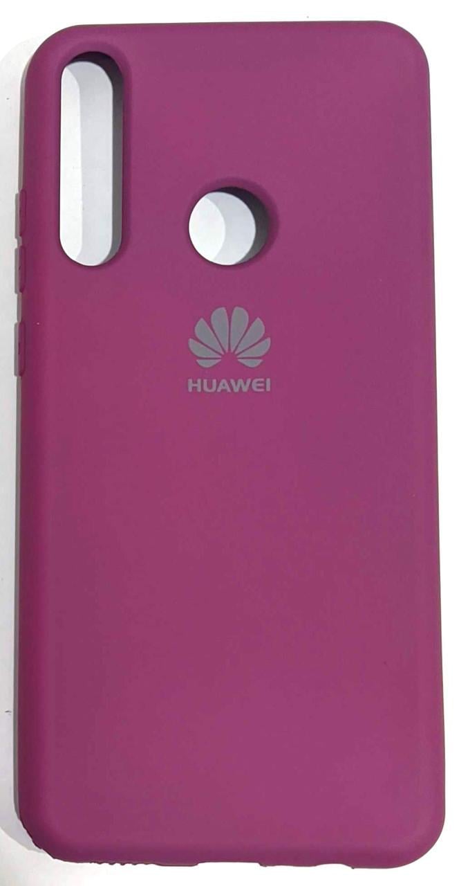 Силіконовий чохол Silicone Case для Huawei Y6p фіолетовий