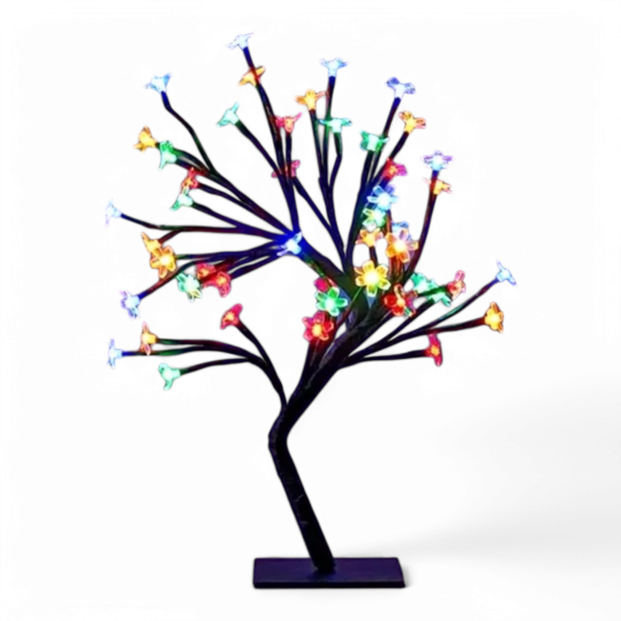Светодиодный светильник-ночник Дерево Бонсай/Цветущая Вишня USB 48LED Разноцветный (2493770878)