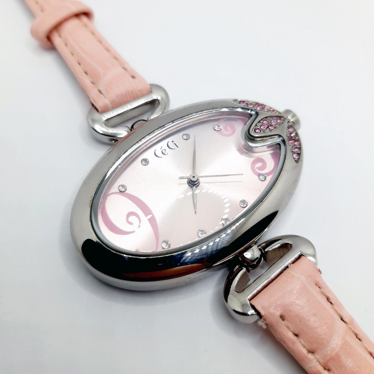 Наручные часы женские CeCi кварцевый кожаный ремешок (СЕА0120ZPP)