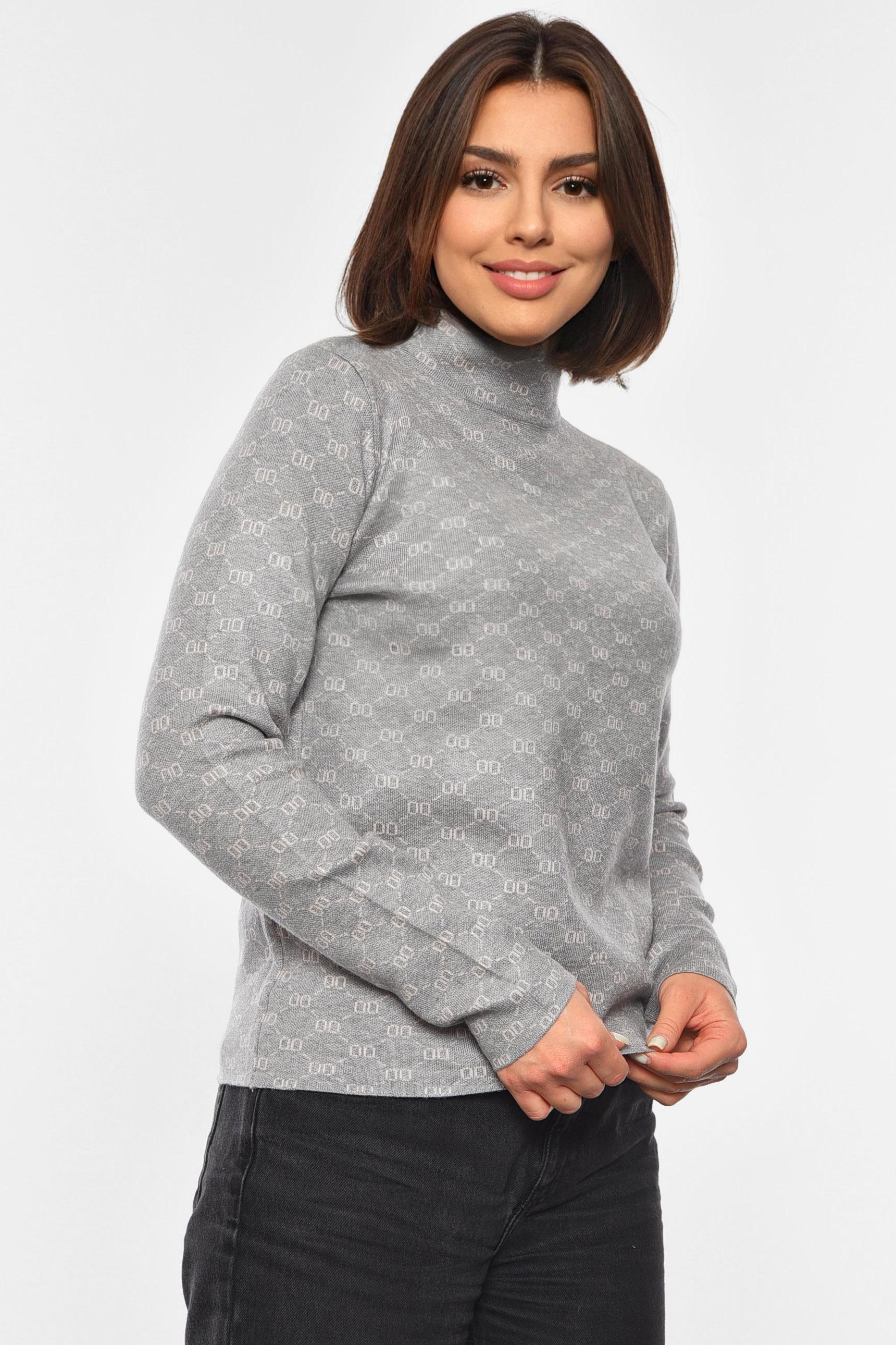 Светр жіночий S-M Сірий (192401) - фото 2 Светр жіночий S-M Сірий (192401) - фото 2