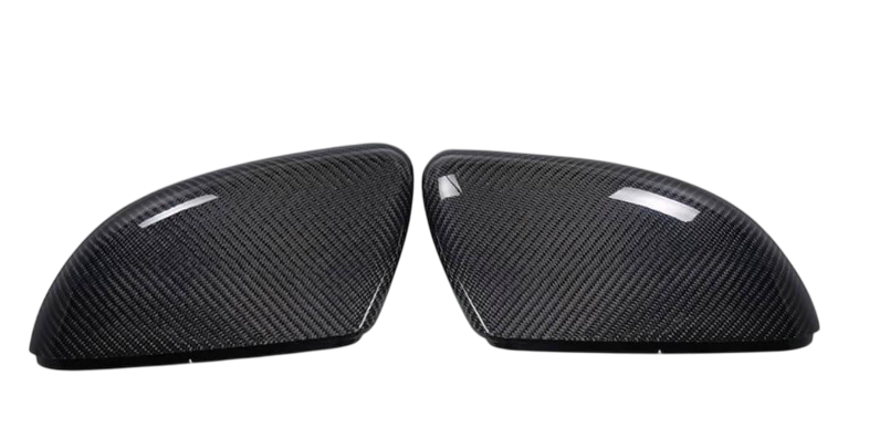 Крышки зеркал V1 для HB 2010-2013 гг. DDCarbon для Volkswagen Golf 6 натуральный карбон (150669)