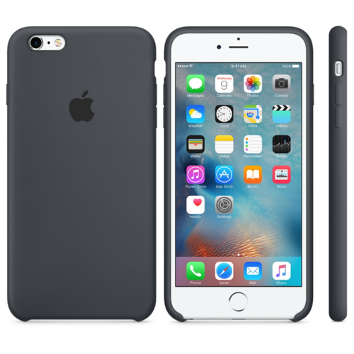 Чехол силиконовый для iPhone 6 Plus/6S Plus black Чехол силиконовый для iPhone 6 Plus/6S Plus black