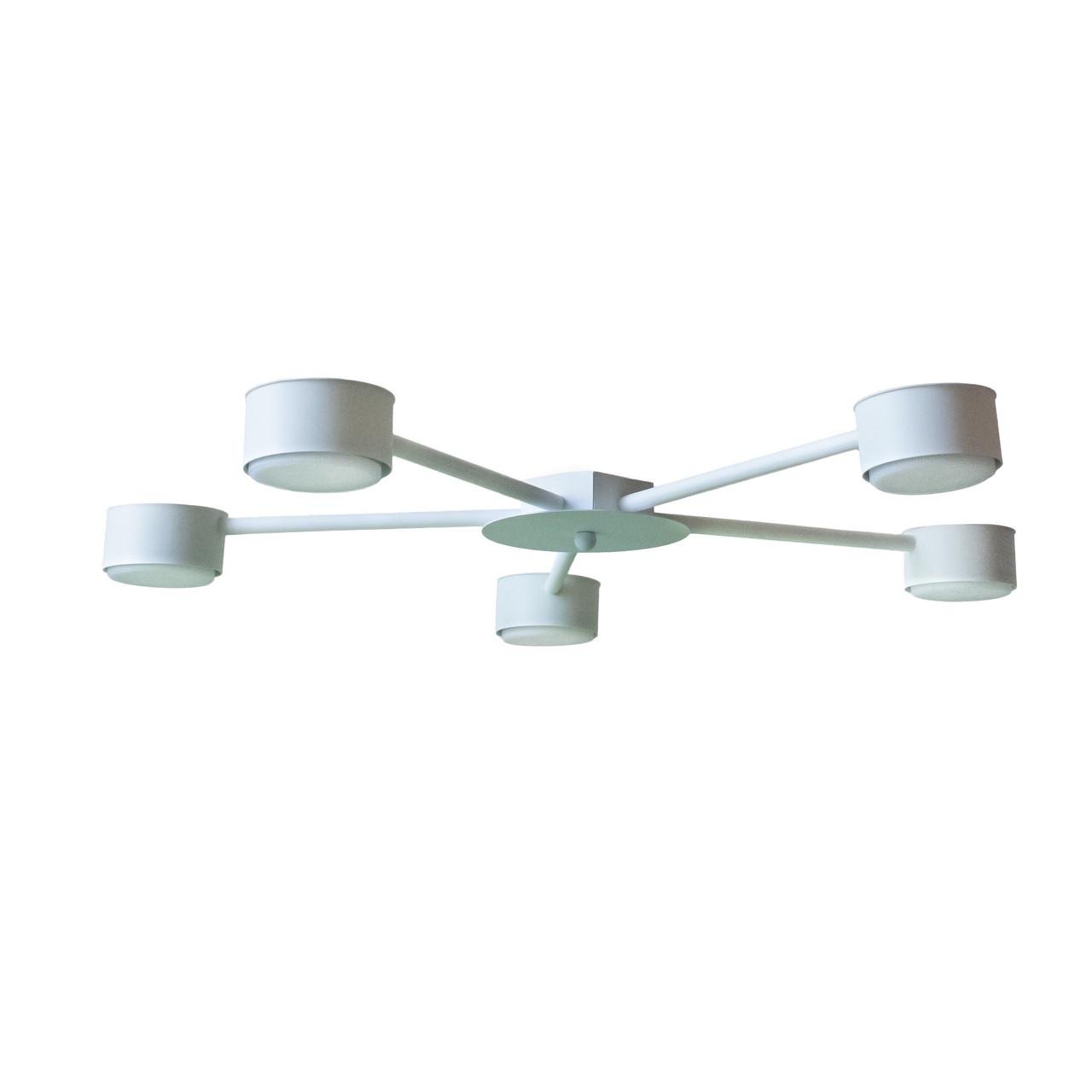 Люстра MSK ELECTRIC Copter на пʼять плафонів під лампи GX53 Білий (NL 8040-5 WH) - фото 2 Люстра MSK ELECTRIC Copter на пʼять плафонів під лампи GX53 Білий (NL 8040-5 WH) - фото 2