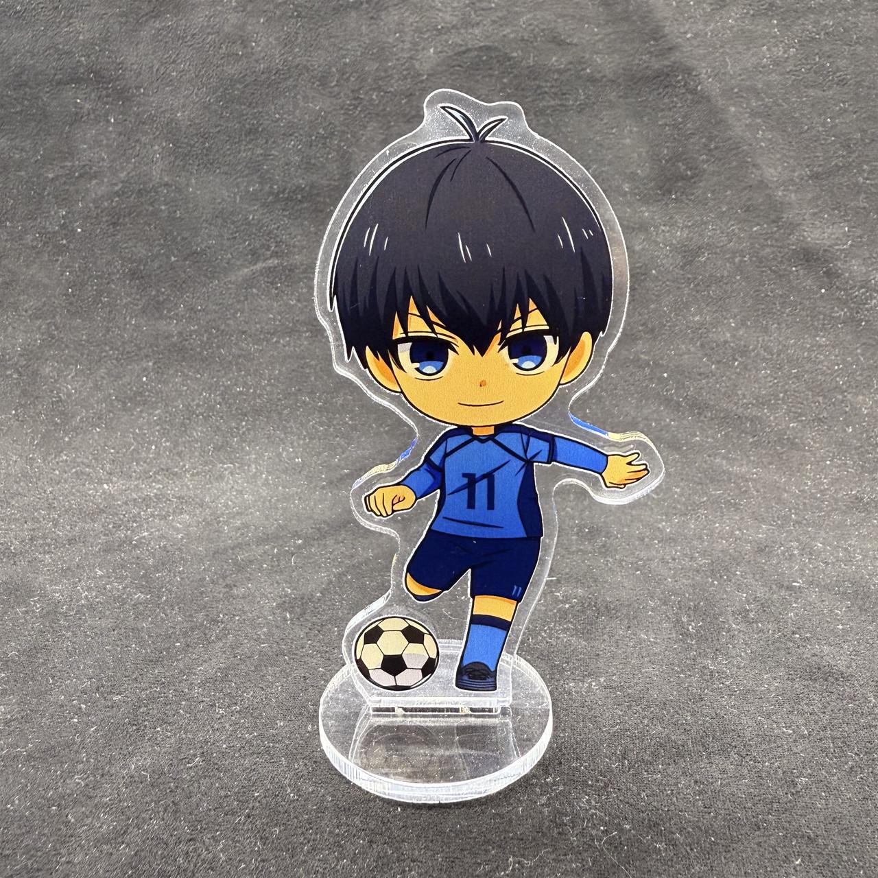 Фигурка коллекционная акриловая Chibi Аниме Blue Lock Йоичи Исаги 2 10 см (2536598479)