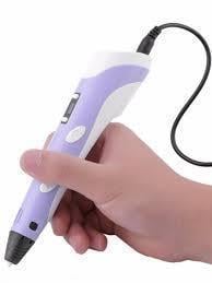 3D-ручка с LCD-дисплеем Pen 2 для рисования Фиолетовый (2474755287) - фото 4