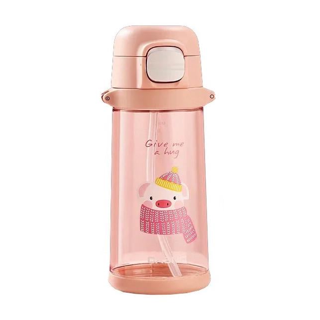 Бутылка для воды Casno Pig Waterbottle KXN-1219 690 мл Розовый (21110-01)