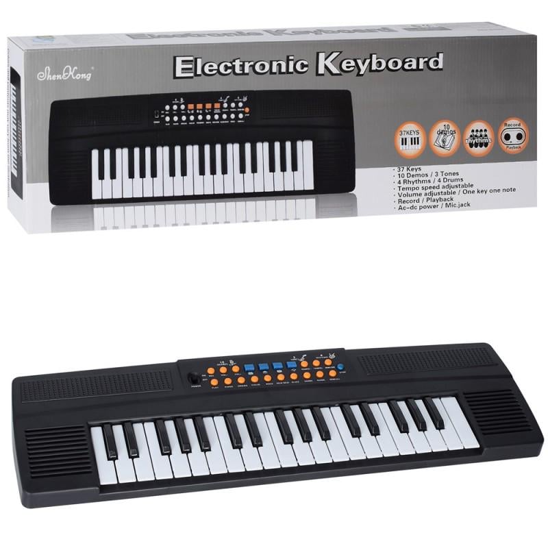 Дитячий синтезатор Bambi Electronic Keyboard 37 клавіш на батарейках (SK-3733)