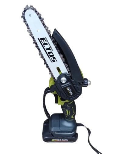 Пила мини цепная аккумуляторная Eltos АПЦ-20V/6-К бак под масло/шина 150 мм/2 аккумуляторы 2 Ач/ЗУ/подсветка рабочей зоны (25248453) - фото 5 Пила мини цепная аккумуляторная Eltos АПЦ-20V/6-К бак под масло/шина 150 мм/2 аккумуляторы 2 Ач/ЗУ/подсветка рабочей зоны (25248453) - фото 5