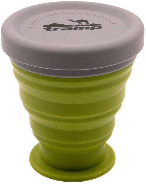 Стакан складной силиконовый Tramp TRC-126 200 мл Green (fd6725bb)