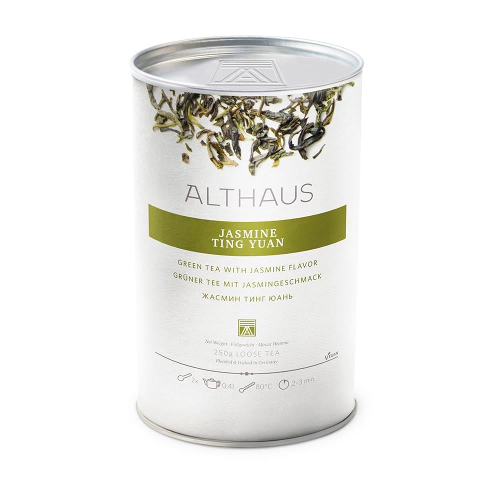 Чай зеленый с жасмином рассыпной Althaus Jasmine Ting Yuan Жасмин Тинг Юань 250 г