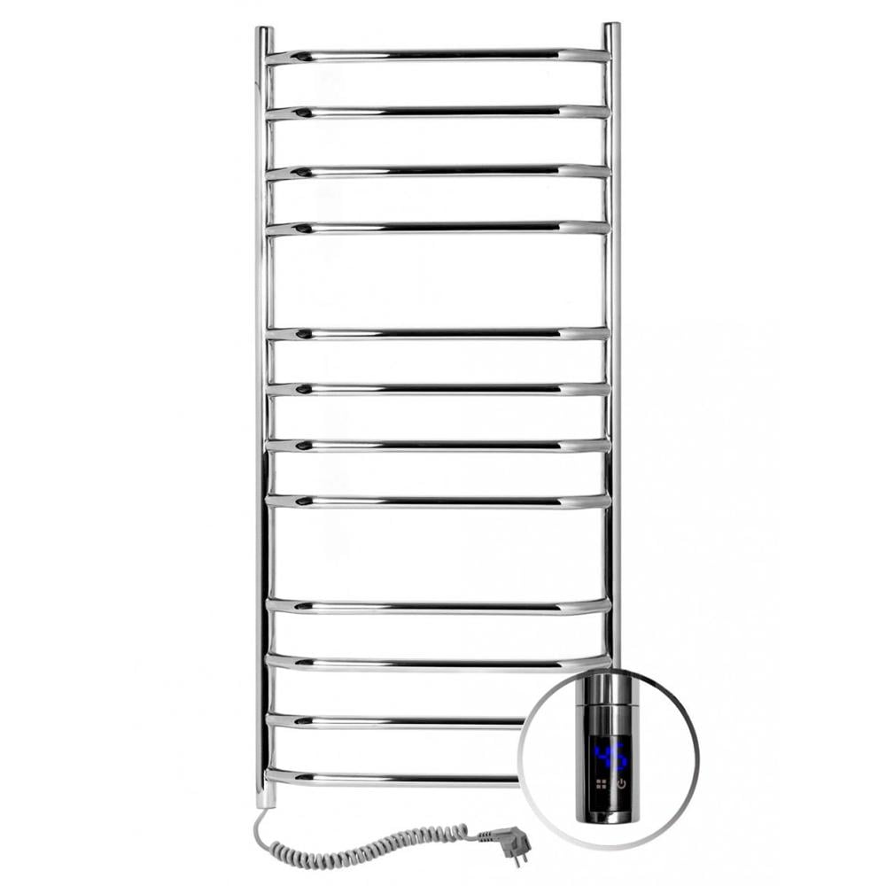 Полотенцесушитель электрический SANTAN Лестница Блюз Sensor левосторонняя 480х1200 мм (325167)