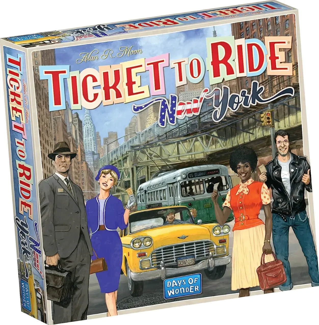 Настольная игра Ticket to Ride New York (2304827549)