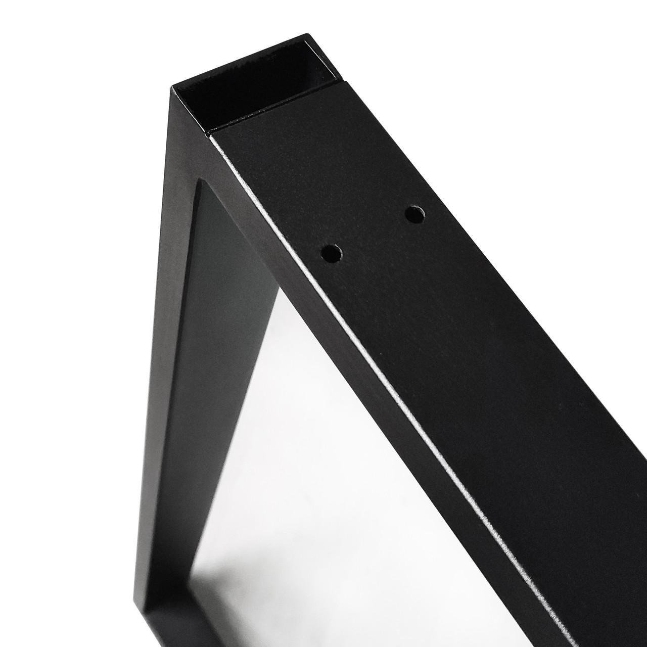 Опора для стола из металла 600х200 мм H 730 мм Черный (1036) - фото 9 Опора для стола из металла 600х200 мм H 730 мм Черный (1036) - фото 9