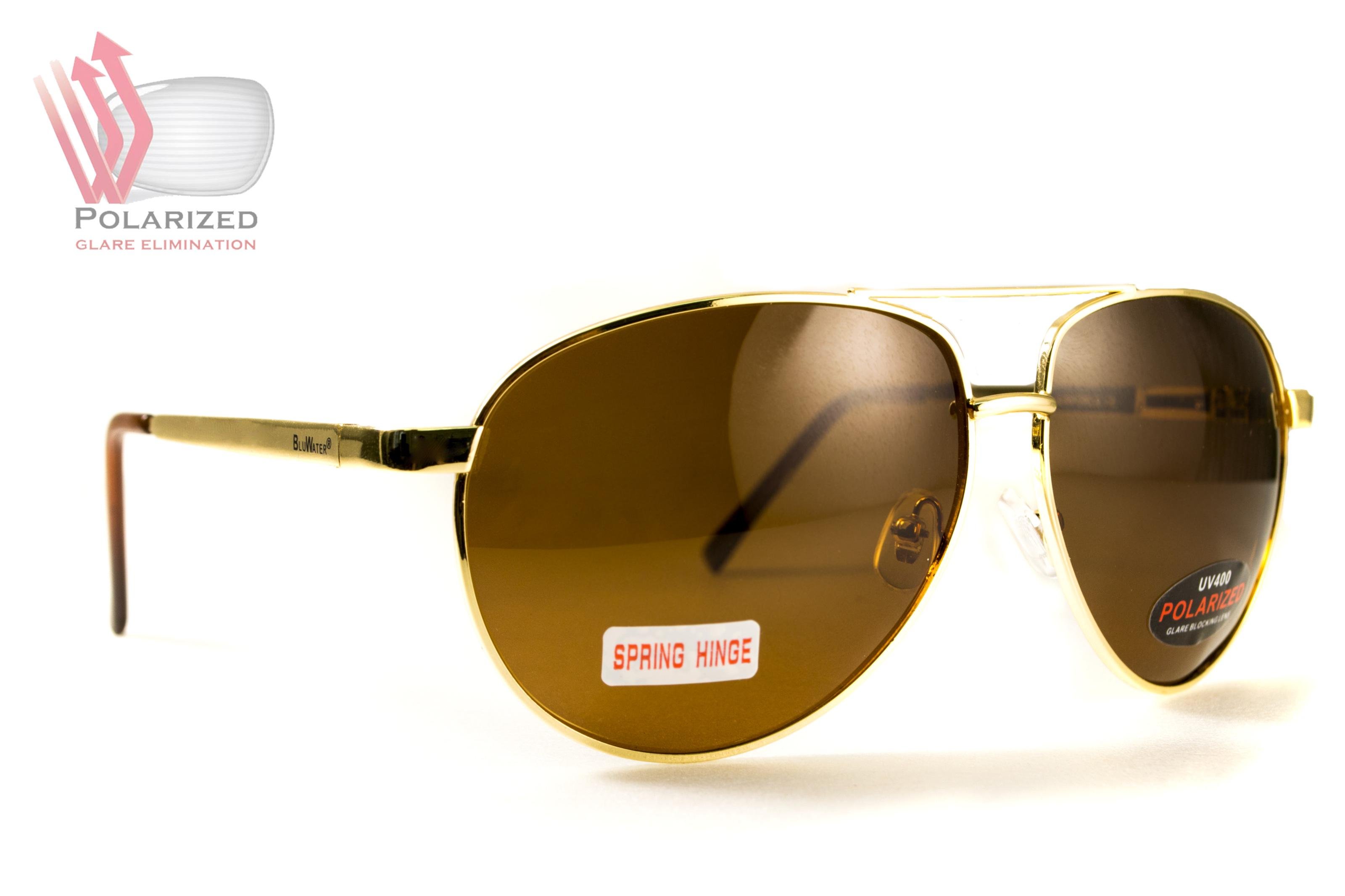 Очки поляризационные BluWater AirForce Gold Polarized Коричневый