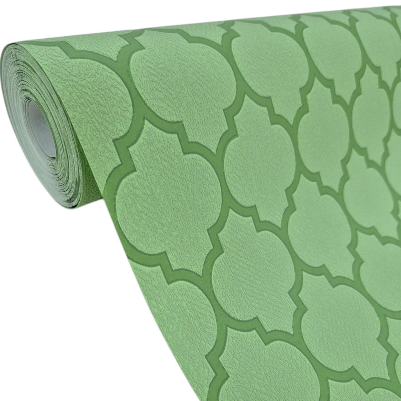 Обои виниловые Marburg 10,5х0,53 м Зеленый с салатовым (57143)