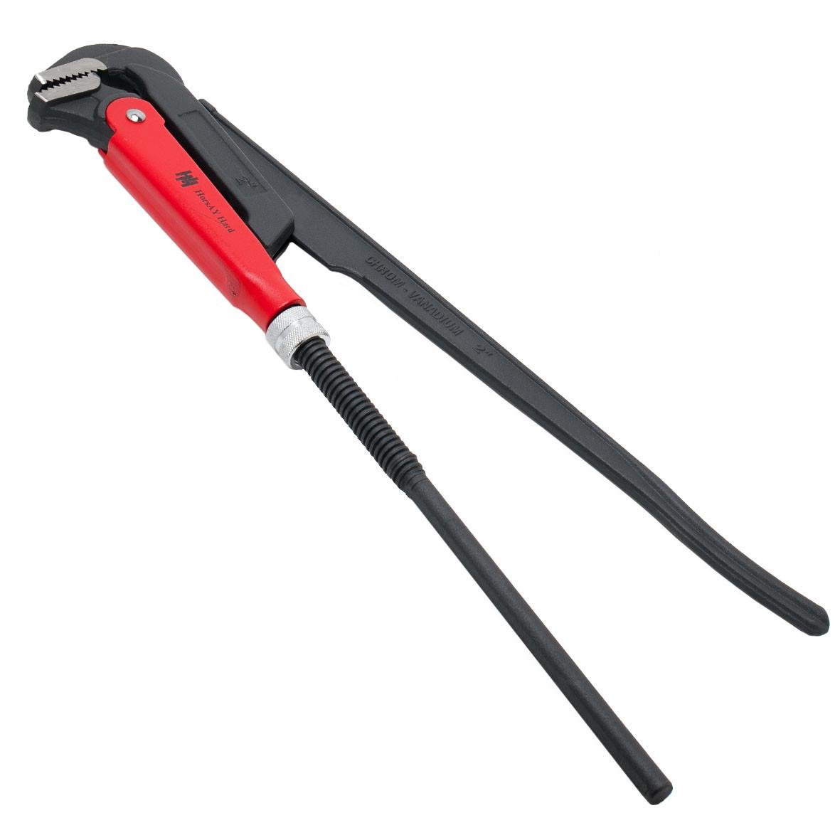 Ключ трубний важільний HorsAY Hard №3 суцільнокований CrV тип L 2" (2102-006) - фото 2 Ключ трубний важільний HorsAY Hard №3 суцільнокований CrV тип L 2" (2102-006) - фото 2