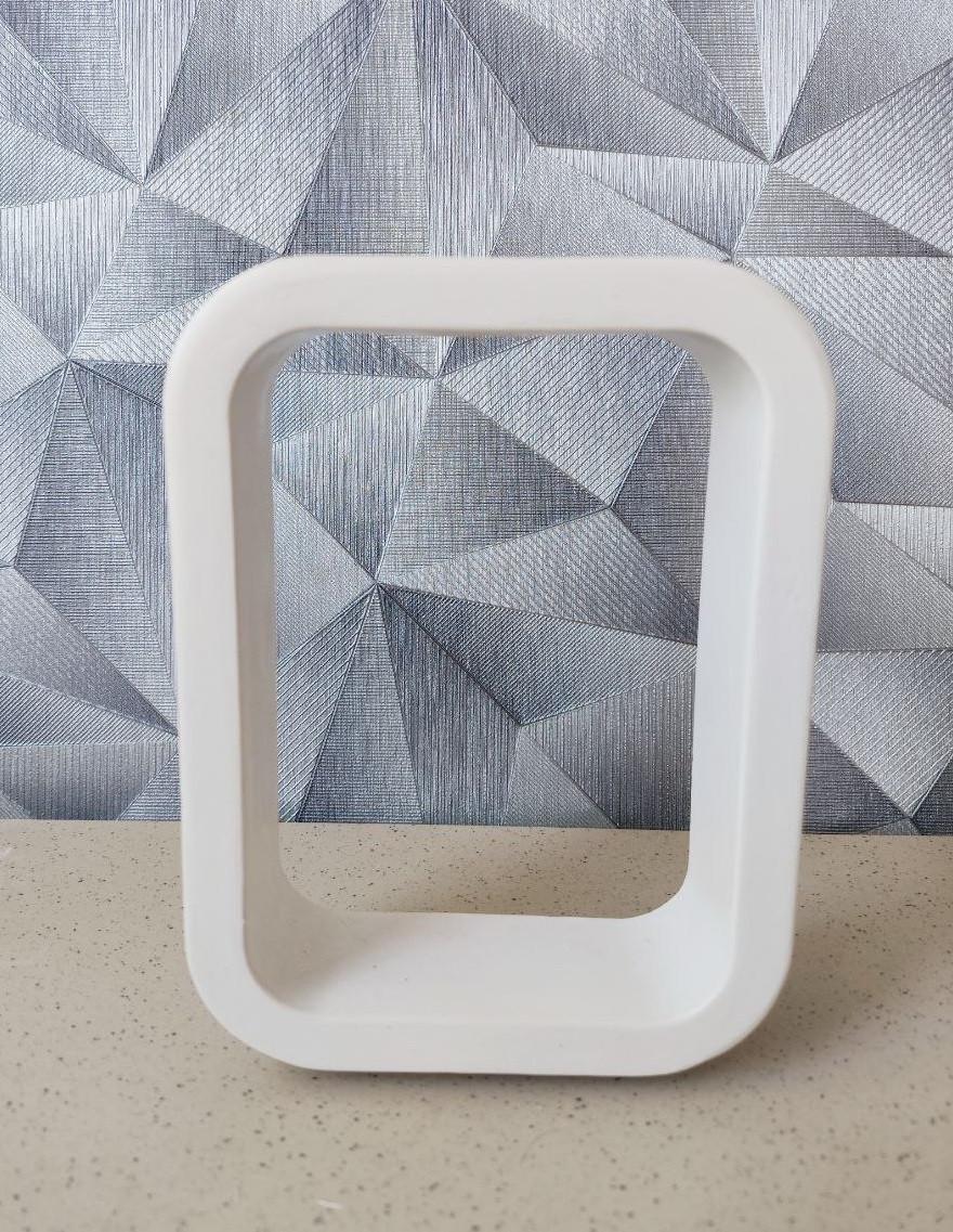 Ваза минималистичная гипсовая с колбой ручной работы 15 см Белый (2765700259) - фото 2 Ваза минималистичная гипсовая с колбой ручной работы 15 см Белый (2765700259) - фото 2